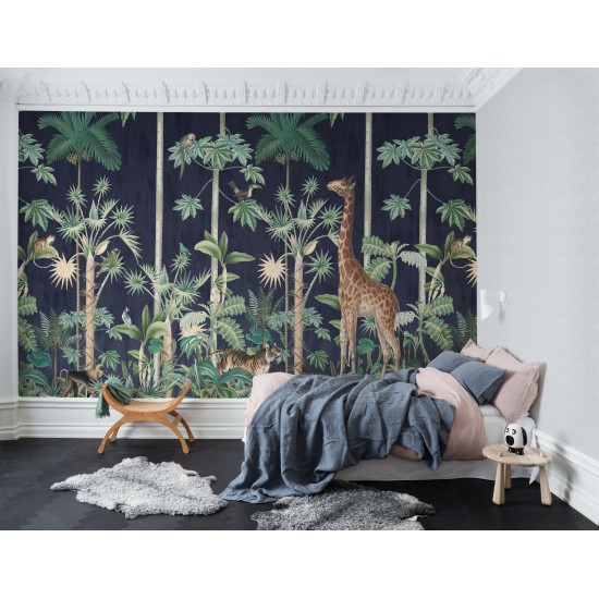 Giraffe's Stroll, Nightfall Giraffe's Stroll, Nightfall